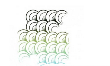 PS手绘鱼鳞笔刷