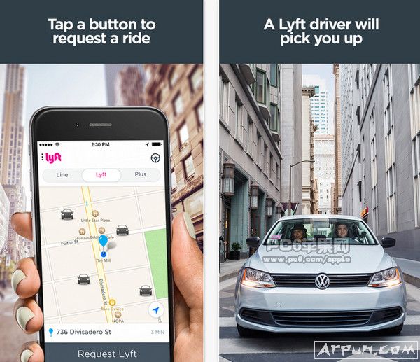 iPhone旅行出游 Lyft app