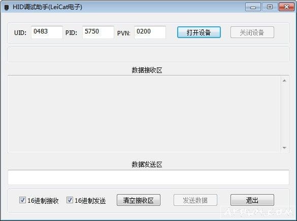 WIN10下HID调试助手