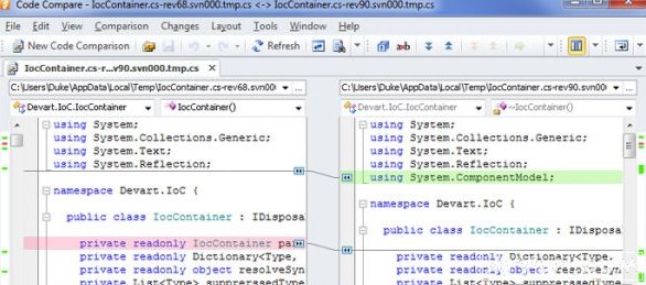 免费代码对比工具