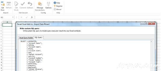 Excel数据库插件(Devart Excel add-ins)