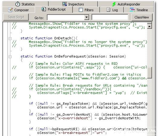 fiddler syntaxview���