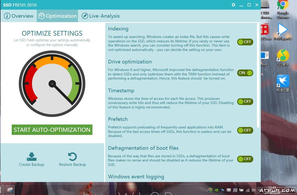 SSD固态硬盘寿命延长 SSD fresh