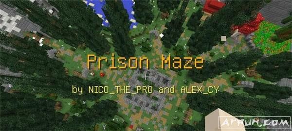我的世界监狱迷宫地图