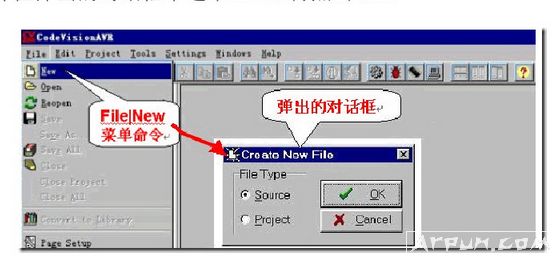 Avr��Ƭ��C������CodeVisionAVR