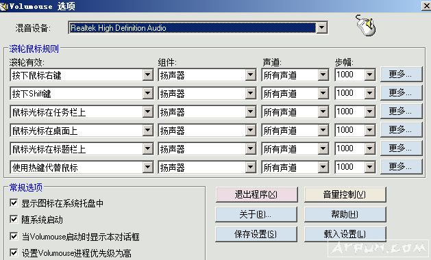 Volumouse(音量调节)