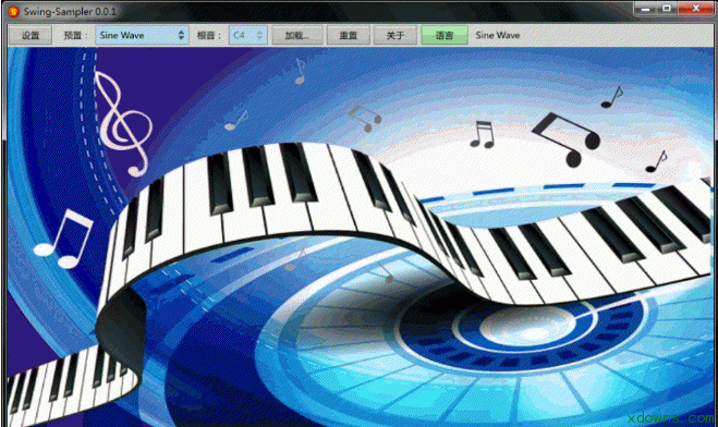 Swing Sampler������ɫģ������