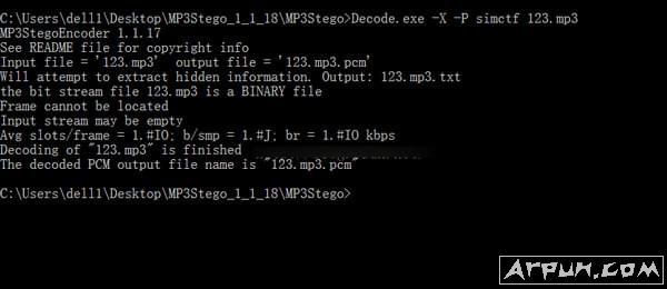 mp3stego[CTF��д����](mp3��д����)