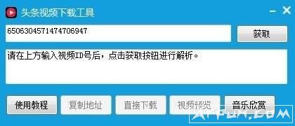 头条视频下载工具