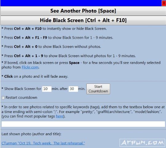 Black Screen显示器快速黑屏亮屏