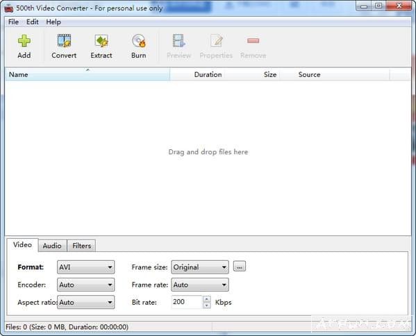 500th Video Converter 万能视频转换器
