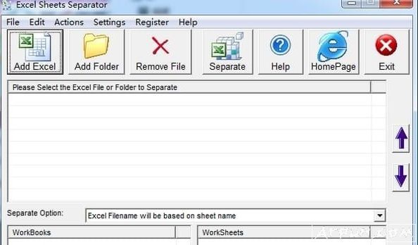 Excel Sheets Separator
