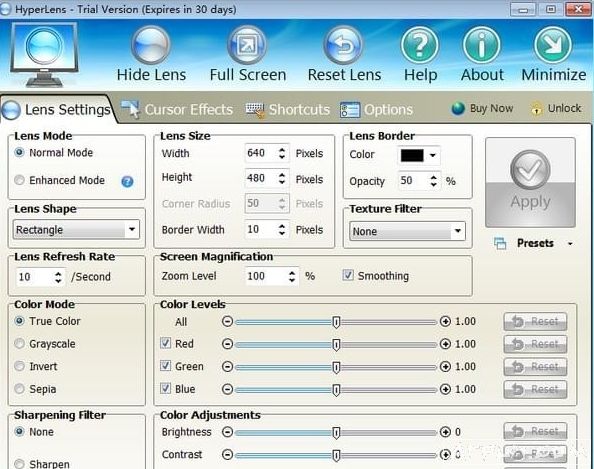 HyperLens������Ļ�Ŵ󹤾�