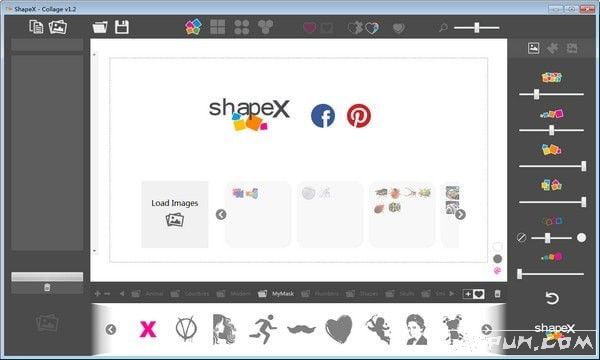 ShapeXͼ��ƽ��ƴ��������