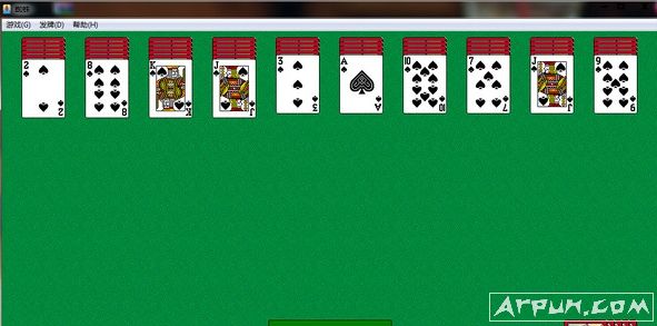 windows系统自带蜘蛛纸牌