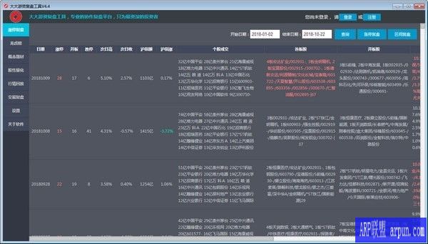 大大游资复盘工具