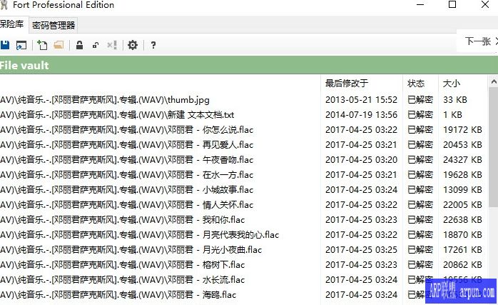 Fort Professional Edition下载(文件加密器)