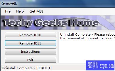 win7ϵͳIE10/11ǿ��ж�ع���